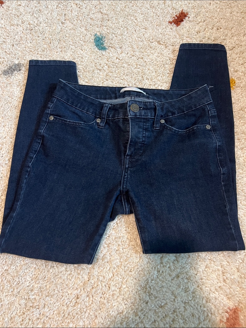 LC Lauren Conrad Dark Indigo Skinny Jeans